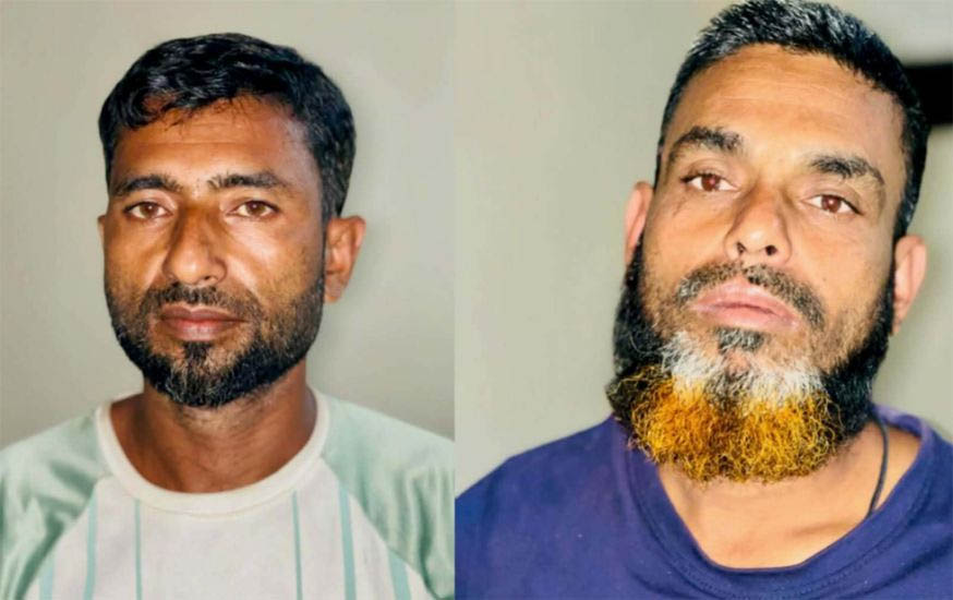 সিলেটে পুলিশের অ ভি যা নে ২শত ঘনফুট পাথর জ ব্দ, গ্রে ফ তা র ২