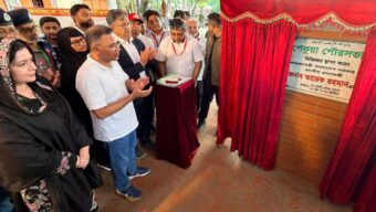 পেকুয়া পৌরসভার ভিত্তিপ্রস্তর স্থাপন করলেন প্রধানমন্ত্রী