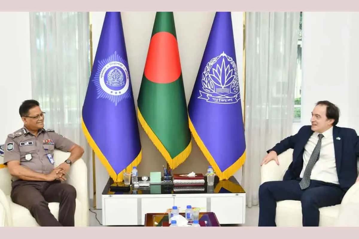 আইজিপি-আর্জেন্টিনার রাষ্ট্রদূতের সাক্ষাৎ