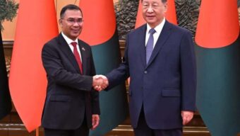 চীনের প্রেসিডেন্টের সঙ্গে প্রধানমন্ত্রী তারেক রহমানের বৈঠক