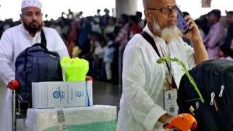হজ শেষে ফিরেছেন ২৫৩৭৭ বাংলাদেশি যাত্রী