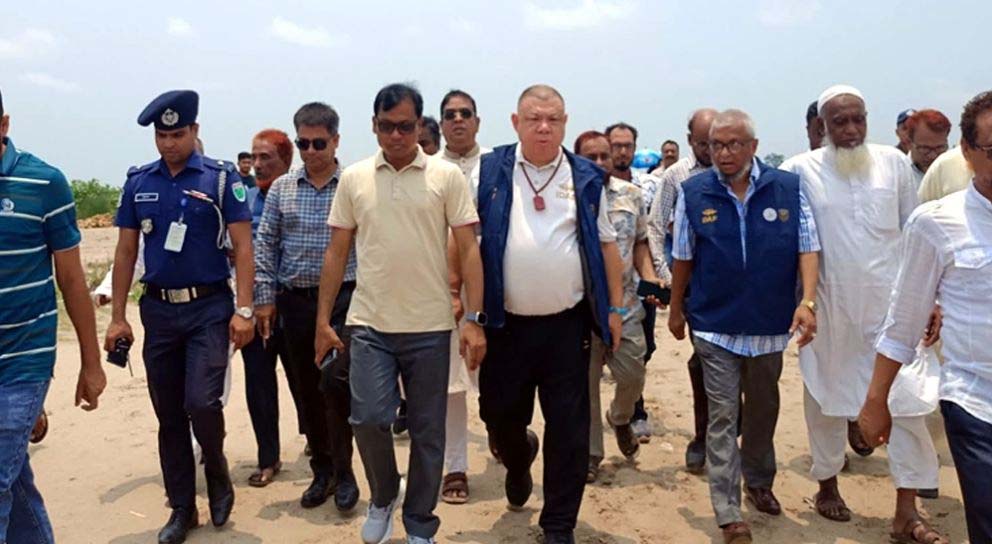 কোম্পানীগঞ্জে যে হাসপাতালের জন্য হাইটেক পার্ক পরিদর্শনে চীনা প্রতিনিধি দল