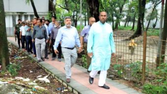 ওসমানী হাসপাতাল পরিদর্শনে সিসিক প্রশাসক