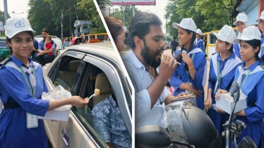 সিলেটে গাড়ির কাগজ দেখালেই মিলছে মিষ্টি