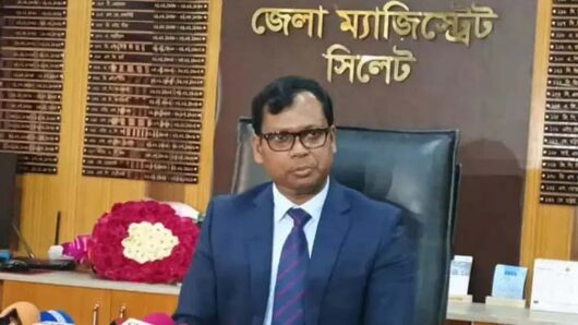 যেভাবে সিলেট ছাড়েন ডিসি সারওয়ার