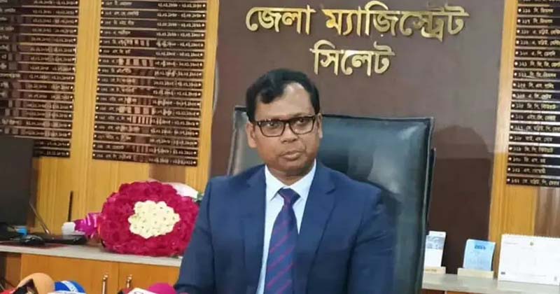 যেভাবে সিলেট ছাড়েন ডিসি সারওয়ার