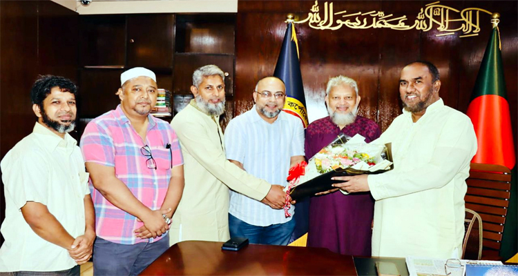 বিসিবি পরিচালক নির্বাচিত হওয়ায় সিসিক প্রশাসককে সিলেট মহানগর ব্যবসায়ী ঐক্য কল্যাণ পরিদের অভিনন্দন