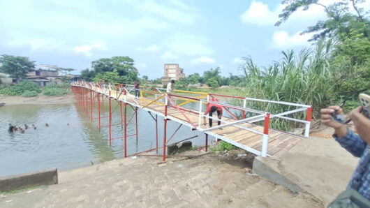 ছাতক-কোম্পানীগঞ্জ সীমান্তে স্বপ্নের অগ্রযাত্রা সেতুর উদ্বোধন