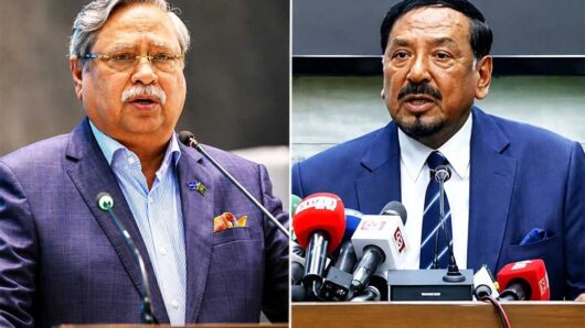 রাষ্ট্রপতির পদত্যাগ, ভারপ্রাপ্ত রাষ্ট্রপতি হাফিজ উদ্দিন আহমদ