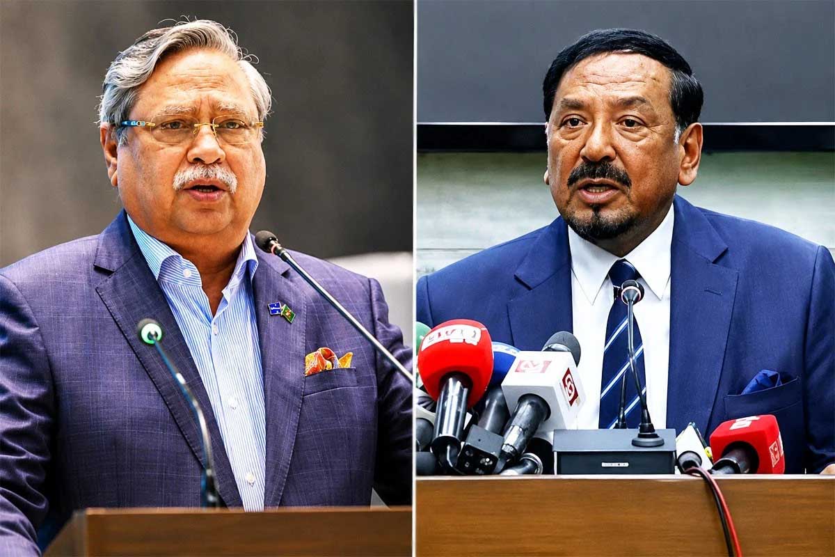 রাষ্ট্রপতির পদত্যাগ, ভারপ্রাপ্ত রাষ্ট্রপতি হাফিজ উদ্দিন আহমদ