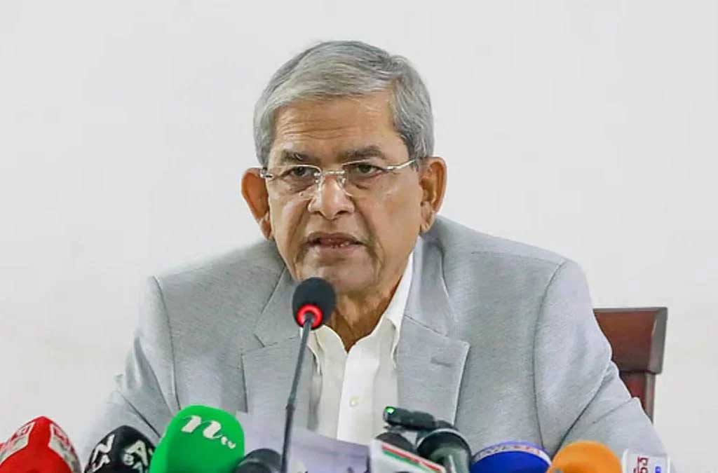 নির্বাচনি প্রতিশ্রুতি পালনে বদ্ধপরিকর সরকার: মির্জা ফখরুল
