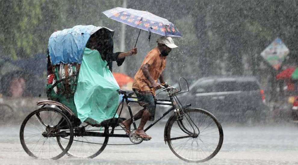 সিলেটসহ চার বিভাগে টানা ভারি বৃষ্টির পূর্বাভাস