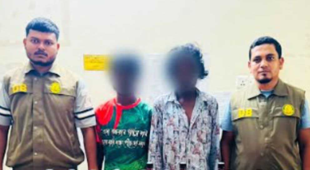 সিলেটে পুলিশের কব্জায় দুলাল ও মিঠুন