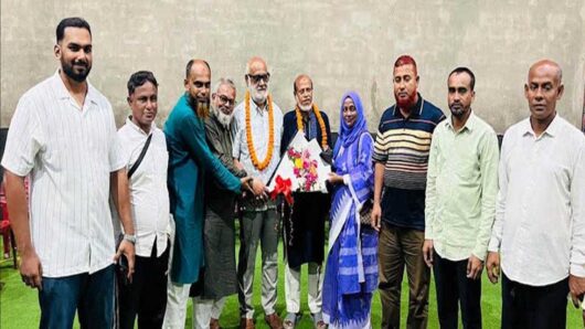 সিলেট মহানগর বিএনপির দুই উপদেষ্ঠা সংবর্ধিত