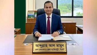দায়িত্ব নিলেন সিলেটের নতুন জেলা প্রশাসক