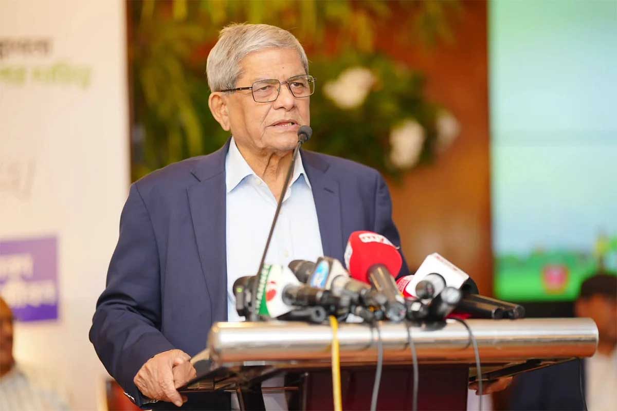 আমরা সংবিধান সংশোধন করতে চাই : মির্জা ফখরুল