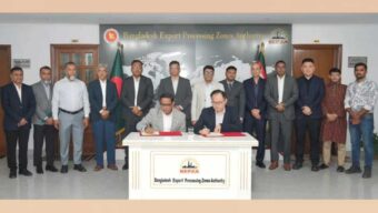অর্থনৈতিক অঞ্চলে ৩ কোটি ডলার বিনিয়োগ করবে চীনা প্রতিষ্ঠান হুয়ারান টেক্স
