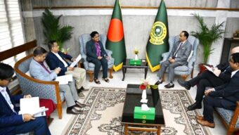 ডেপুটি স্পিকারের সঙ্গে ইউএনডিপি প্রতিনিধিদলের সাক্ষাৎ