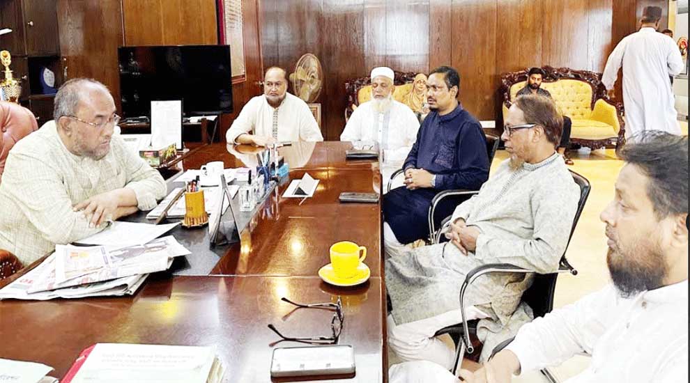 সিসিক প্রশাসকের সাথে জেলা ও মহানগর জামায়াতের মতবিনিময় সভা সম্পন্ন