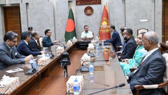 প্রধানমন্ত্রীর সঙ্গে বিজিএমইএ প্রতিনিধি দলের বৈঠক
