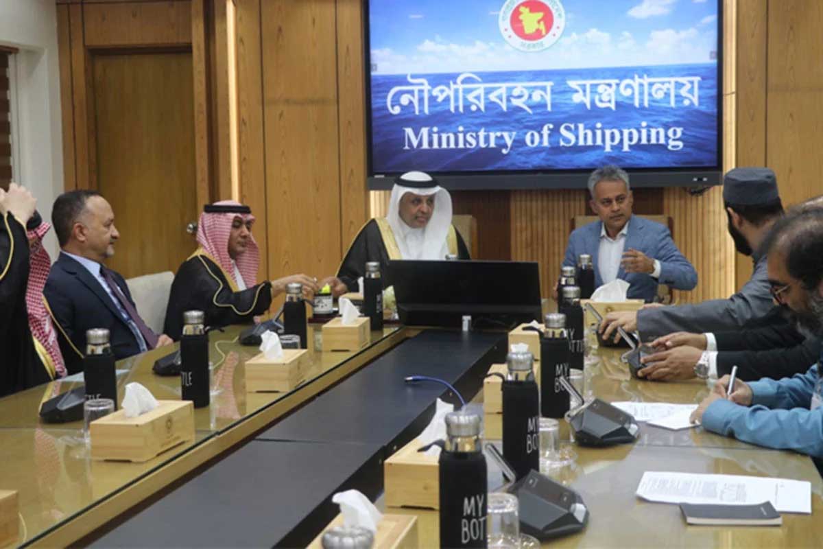 বন্দর ও লজিস্টিকস সহযোগিতা জোরদারে বাংলাদেশ-সৌদি উচ্চপর্যায়ের বৈঠক