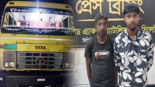 সিলেটে ট্রাকের টুলবক্সে যা পেল র‌্যাব