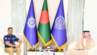 বাংলাদেশ পুলিশের সঙ্গে পারস্পরিক সহযোগিতা জোরদারে আগ্রহী সৌদি আরব