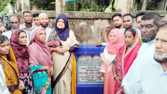 ওসমানীনগরে বিভিন্ন উন্নয়ন প্রকল্পের উদ্বোধন করলেন এমপি লুনা