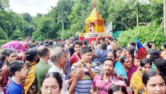 বিশ্বনাথে শ্রীশ্রী জগন্নাথদের রথযাত্রা মহোৎসব পালন