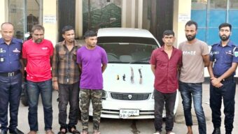 আন্তঃজেলা ডা কা ত চক্রের ৫ সদস্য গ্রে*প্তা*র