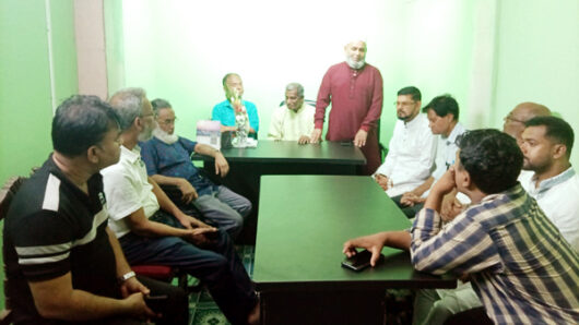 জগন্নাথপুর উপজেলা যুব কল্যাণ সমিতি সিলেটের সংবর্ধনা