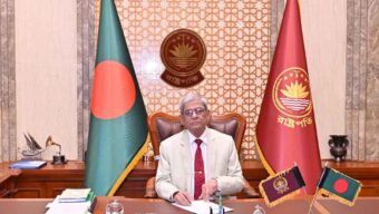 বঙ্গভবনে নতুন রাষ্ট্রপতির কার্যক্রম শুরু