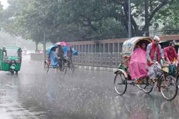 পাঁচ বিভাগে বেশি বৃষ্টি হতে পারে