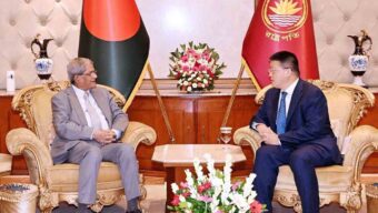 রাষ্ট্রপতির সঙ্গে চীনের রাষ্ট্রদূতের সাক্ষাৎ, সফরের আমন্ত্রণ