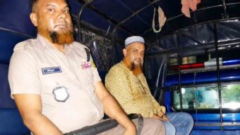 সিলেটের পথে পল্লব, সাথে থানাপুলিশ