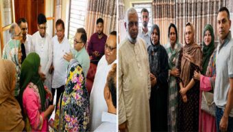 সিলেটে খু*ন হওয়া সাত্তার-সুরাইয়ার বাসায় মন্ত্রী মুক্তাদির- আরিফ