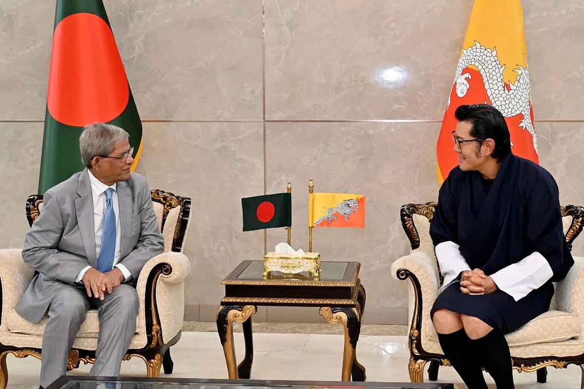 ভুটানের রাজার সঙ্গে রাষ্ট্রপতির সৌজন্য সাক্ষাৎ