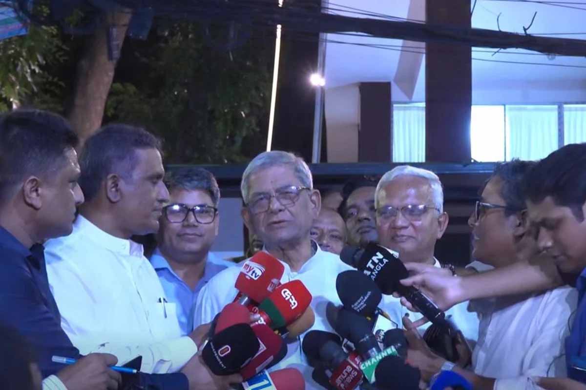 রাষ্ট্রপতি নির্বাচনের দায়িত্ব তারেক রহমানের হাতে ন্যস্ত করা হয়েছে : মির্জা ফখরুল