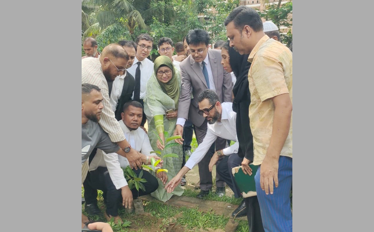 রোটারী ক্লাব অব সিলেট সিনার্জির বৃক্ষরোপণ কর্মসূচি অনুষ্ঠিত