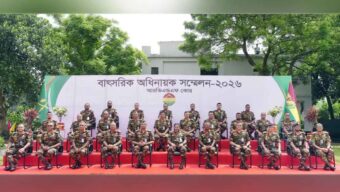 আন্তর্জাতিক পরিমণ্ডলে কোর অব মিলিটারি পুলিশের ভূমিকার প্রশংসা সেনাপ্রধানের