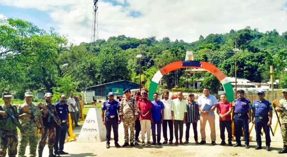 ভারতে সাজাভোগ করে সিলেট সীমান্ত হয়ে দেশে ফিরলেন ৬ বাংলাদেশি