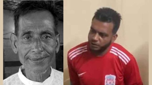 সিলেটে রেইনকোট ও স্যান্ডেল চিনিয়ে দিল খু নি