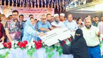 কাতারে নি হ ত কানাইঘাটের ৫ প্রবাসীর পরিবারে ৩ লাখ টাকা করে অনুদান দিলেন মন্ত্রী আরিফ