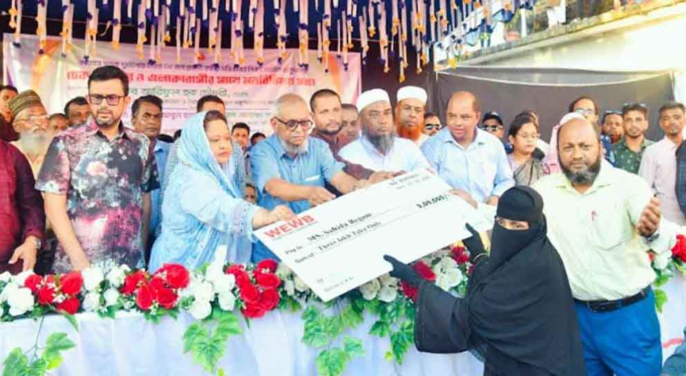 কাতারে নি হ ত কানাইঘাটের ৫ প্রবাসীর পরিবারে ৩ লাখ টাকা করে অনুদান দিলেন মন্ত্রী আরিফ