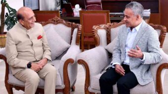 সড়ক পরিবহন মন্ত্রীর সঙ্গে ভারতীয় হাইকমিশনারের সৌজন্য সাক্ষাৎ