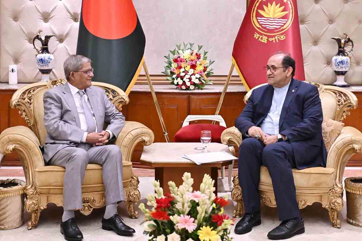 রাষ্ট্রপতির সঙ্গে ইরানের রাষ্ট্রদূতের সাক্ষাৎ