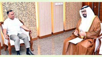 প্রধানমন্ত্রীর সঙ্গে আরব আমিরাতের রাষ্ট্রদূতের সাক্ষাৎ