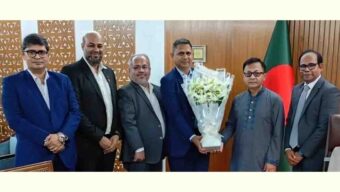 বাণিজ্যমন্ত্রীর সঙ্গে আইসিএসবি প্রতিনিধিদলের সাক্ষাৎ