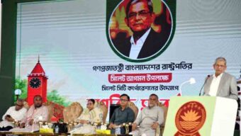 সিলেটের মানুষ একদিন দেশের নেতৃত্ব দেবে: রাষ্ট্রপতি