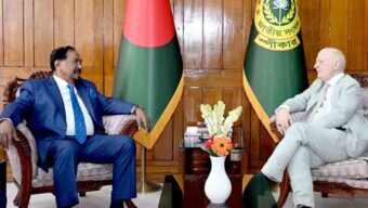 স্পিকারের সঙ্গে জার্মান রাষ্ট্রদূতের সৌজন্য সাক্ষাৎ